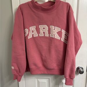 PARKE Women's Pink Sweatshirt